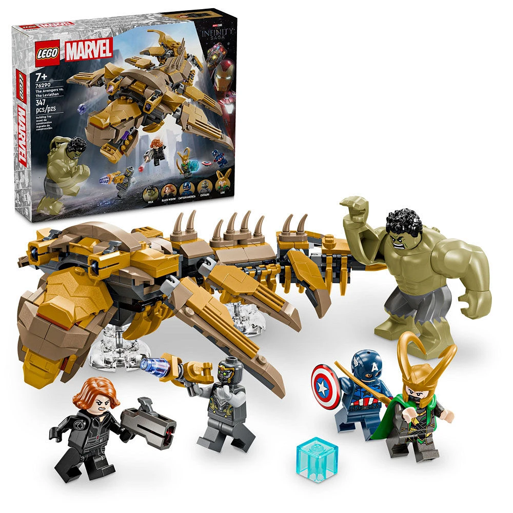 LEGO Marvel Les Avengers contre le Léviathan Ensemble de jeu 76290