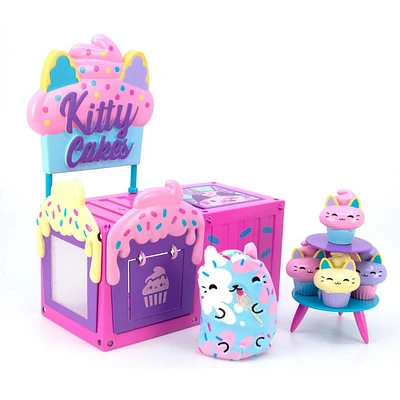 Cats vs Pickles! Kitty Cakes Condo