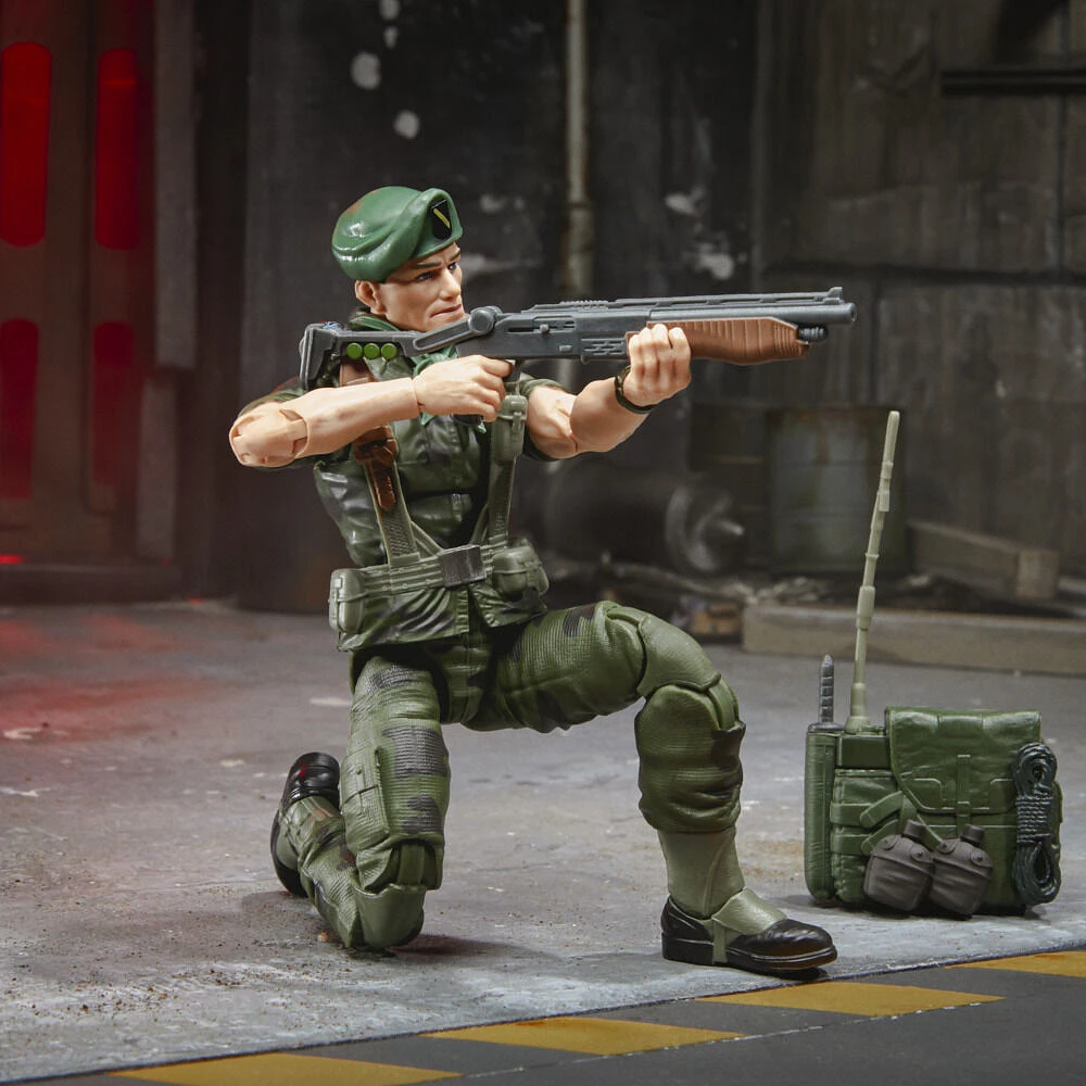 G.I. Joe Classified Series Vincent R. "Falcon" Falcone Action Figure 64 Collectible Toy, Multiple Accessories, Custom Package Art