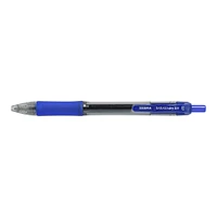 Stylo à encre gel rétractable Zebra Sarasa X20, encre bleu, paquet de 2