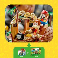 LEGO Super Mario Donkey Kong's Tree House Expansion Set 71424 Building Toy Set (555 Pieces)