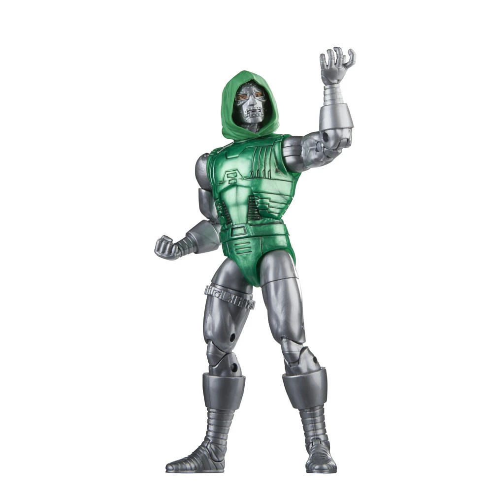 Hasbro Marvel Legends Series Captain Marvel vs. Doctor Doom, Avengers 60th Anniversary Collectible 6 Inch Action Figures