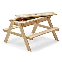 Plum Surfside Sand & Water Picnic Table