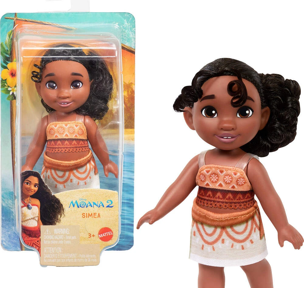 Disney Moana 2 Simea Fashion Doll with Anklet Accessory & Removable Outfit, Inspired by the Movie