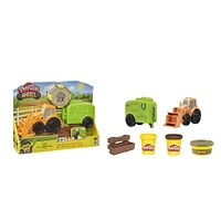 Play-Doh Wheels Tractor Farm Truck Toy for Kids 3 Years and Up