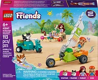 LEGO Friends Surfing Dogs and Scooter Adventure - Building Toy Pretend Play Set - with 2 Minidolls - 42641