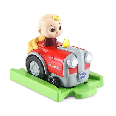 VTech CoComelon Go! Go! Smart Wheels JJ et le tracteur à chansons - Édition anglaise