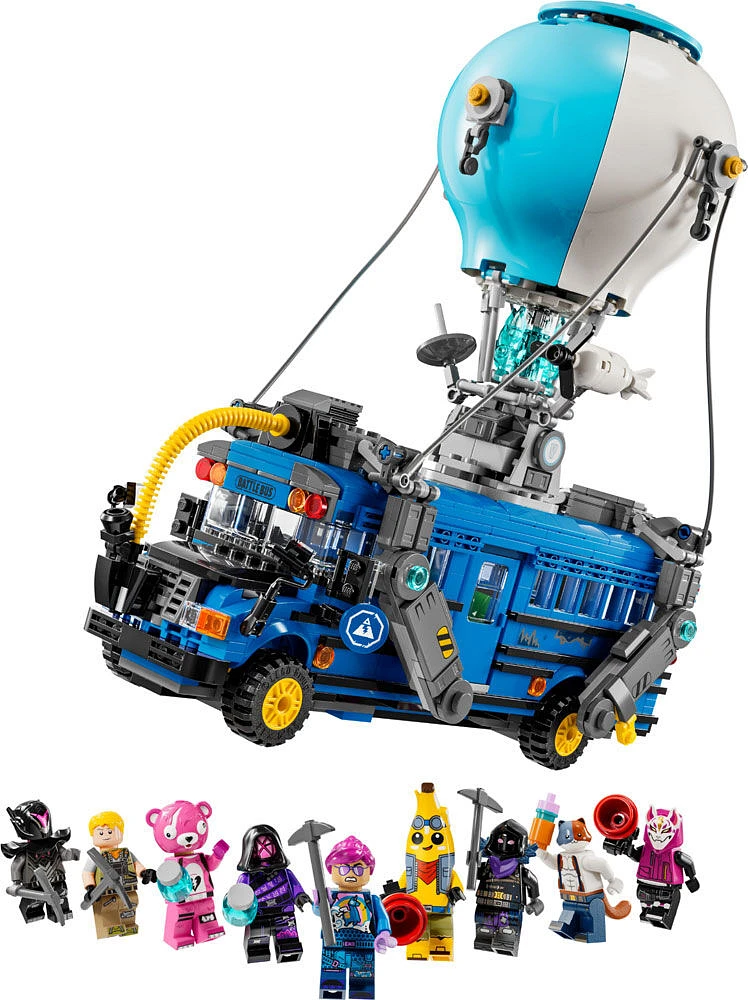 LEGO Fortnite Battle Bus Ensemble de construction de jeu vidéo de collection avec figurines 77073