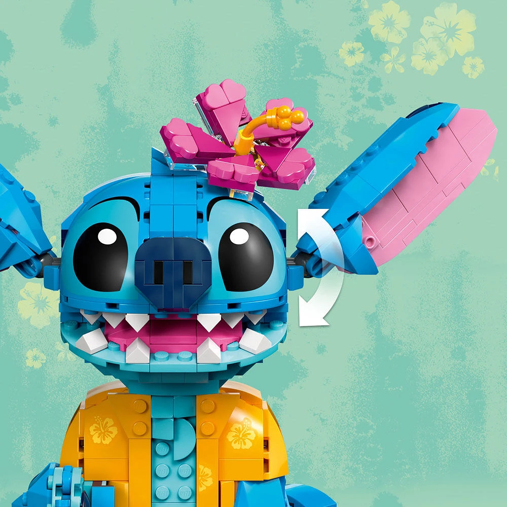 LEGO | Disney Stitch; kit de construction de créature extraterrestre amie de Lilo 43249