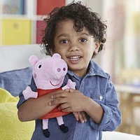 Peppa Pig Peluche Peppa rigole, cochon en peluche, animal interactif avec effets sonores