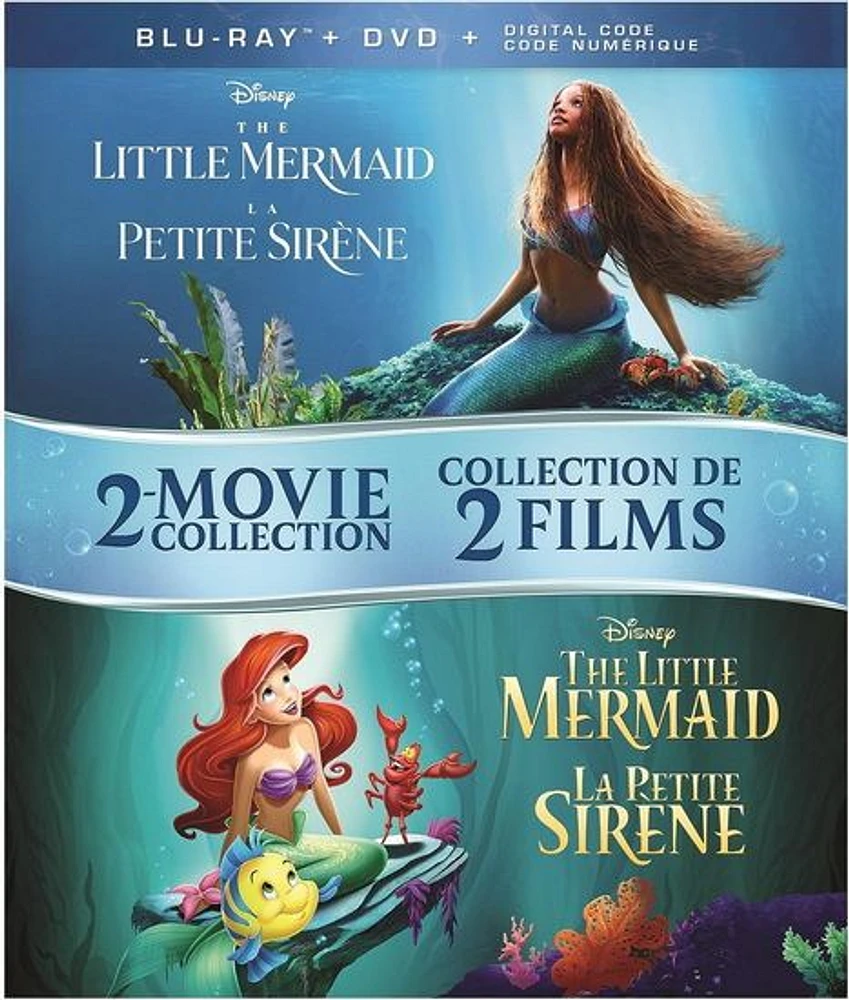 The Little Mermaid 2-Movie Collection [Blu-ray+DVD+Digital]