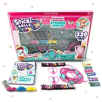 Sticki Rolls - Wearable Shareable Sticker Jewelry - Sticki Station Kit