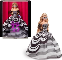 Barbie Signature 65th Anniversary Collectible Doll with Black and White Gown