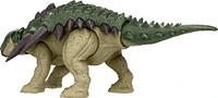 Jurassic World Rebirth Frenzy Pack Edmontonia Dinosaur Figure, Authentic Toy, Digital Play