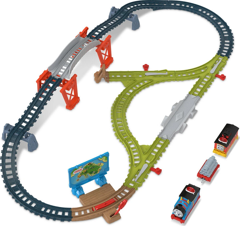 Fisher-Price Talking Thomas & Brake Car Bruno Train Set