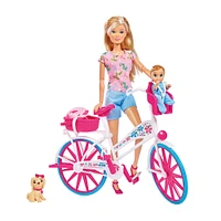 Steffi Love Chic City Scooter & Bike W/2 dolls