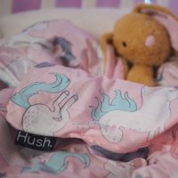 Hush Blanket 5 Lb Kids - Unicorn - English Edition
