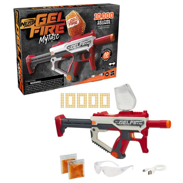 Nerf Pro Gelfire Legion Spring Action Blaster, 5000 Rounds, 130