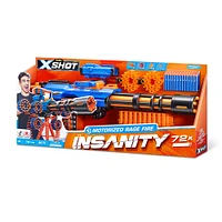 Rage Fire motorisé X-Shot Insanity (72 fléchettes) par ZURU