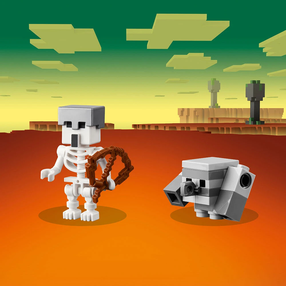 LEGO Minecraft Legends La confrontation du Dévoreur 21257