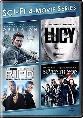 Sci-Fi 4-Movie Series (Oblivion / Lucy / R.I.P.D. / Seventh Son)