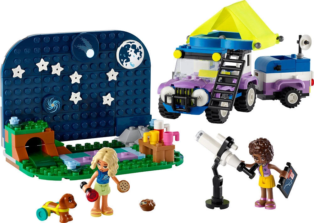 Jouet LEGO Friends Le véhicule de camping pour l'observation des étoiles 42603