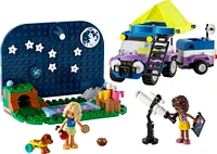 Jouet LEGO Friends Le véhicule de camping pour l'observation des étoiles 42603