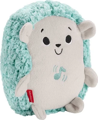 Fisher-Price Calming Vibes Hedgehog Soother Plush Sound Machine for Baby, Blue