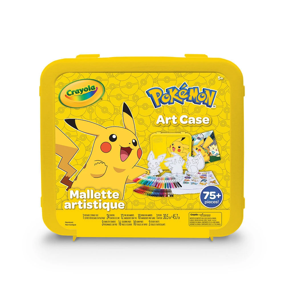 Crayola Pokémon Art Case