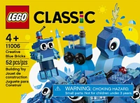 LEGO Classic Briques créatives bleues 11006 (52 pièces)