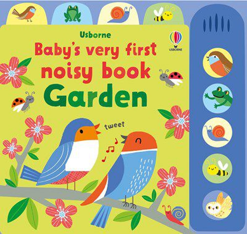 Baby's Very First Noisy Book Garden - English Edition