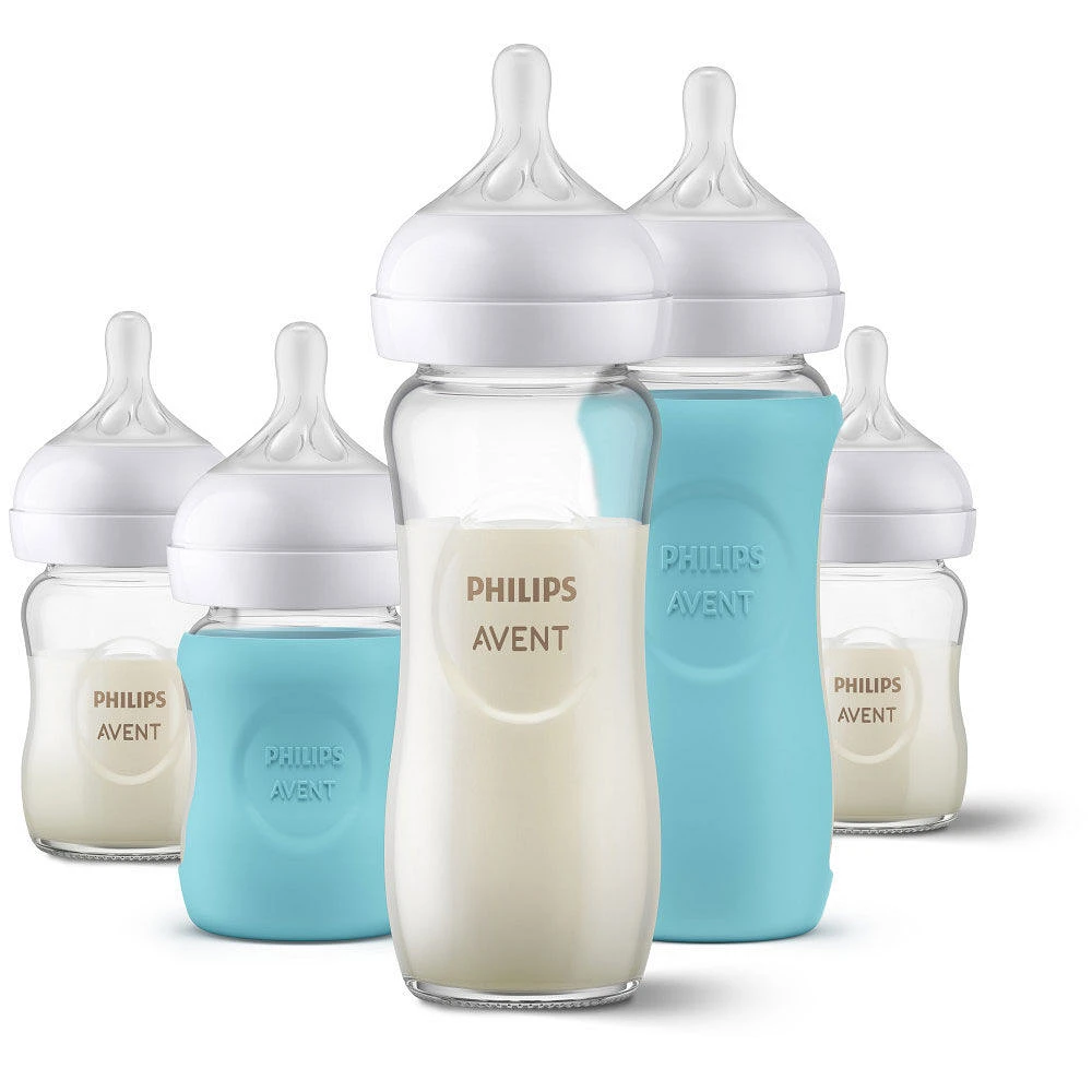 Avent Glass Natural Bottle Set