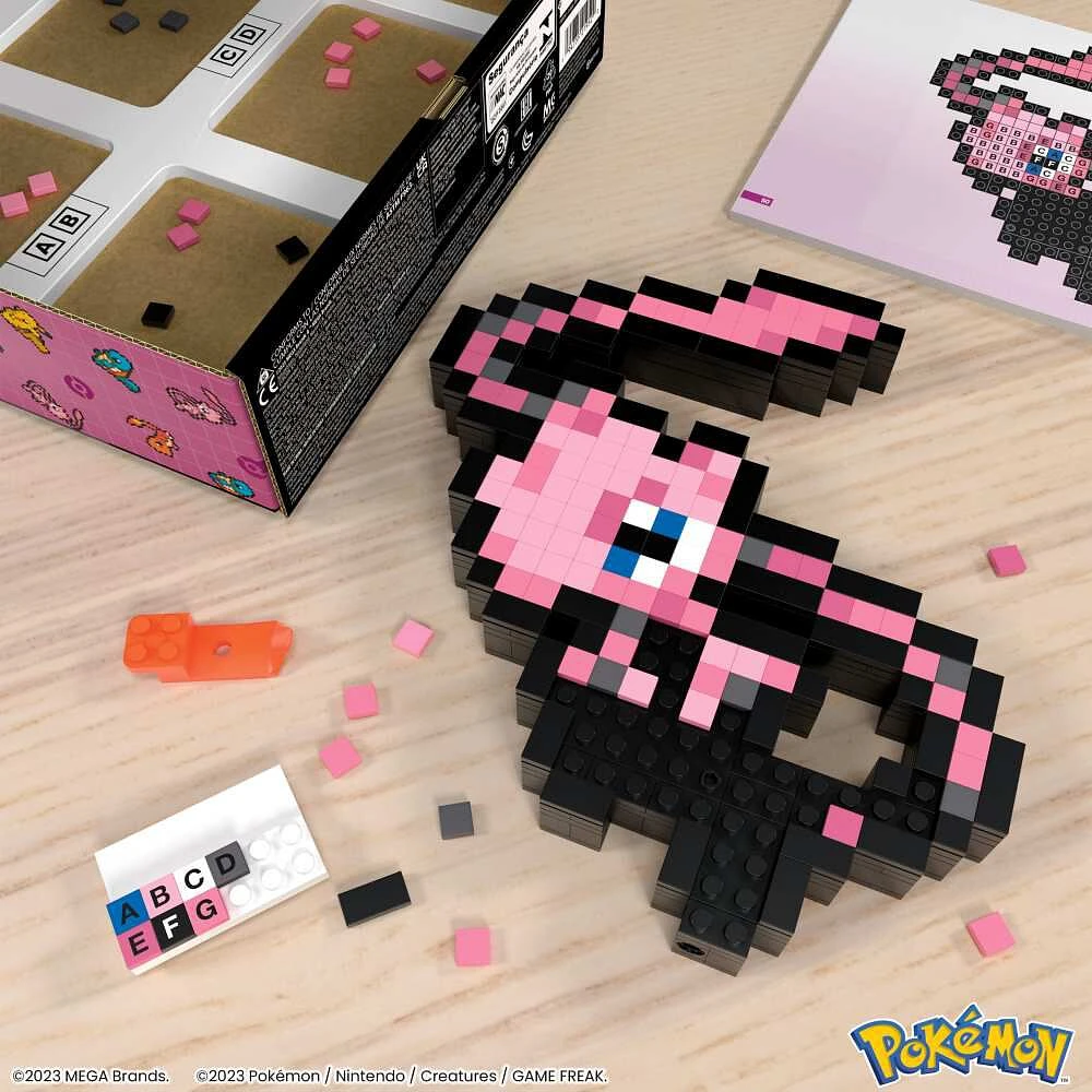 MEGA-Pokémon Mew-Coffret de construction 434 pcs