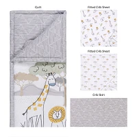Trend Lab Tanzania 4 Piece Crib Bedding Set
