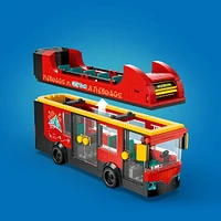 LEGO City Le bus touristique rouge à impériale 60407