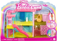 Coffrets Maison de poupée ​Mini BarbieLand Barbie, Maison de rêves Mini avec poupée Barbie surprise de 3,81 cm (1,5 po), mobilier, accessoires