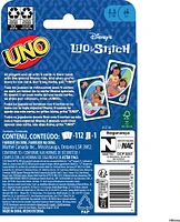 UNO Disney's Lilo and Stitch, jeu de cartes pour enfants, famille