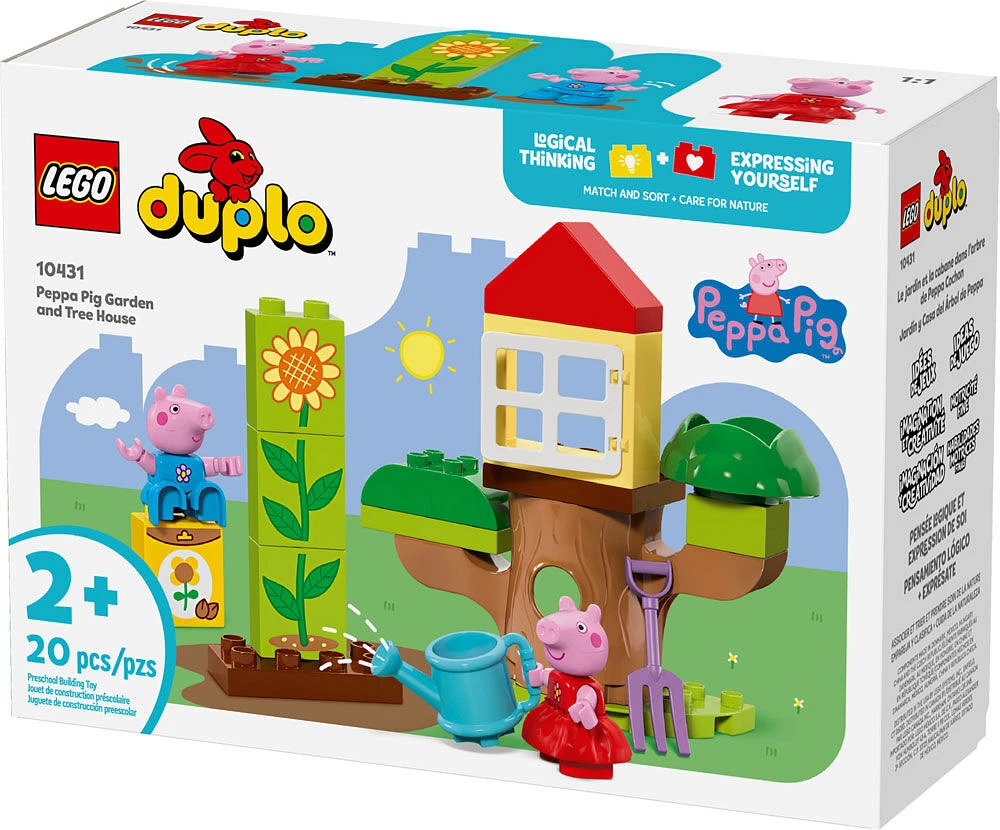 LEGO DUPLO Peppa Pig Garden and Tree House Toy 10431