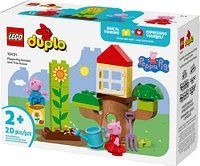 Jouet LEGO DUPLO Le jardin et la cabane dans l'arbre de Peppa Cochon 10431