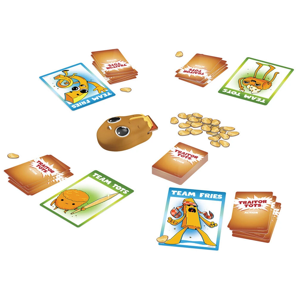 Traitor Tots Party Card Game for Families and Adults - English Edition