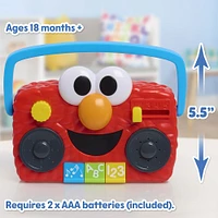 Boombox portable Elmo de Sesame Street - Notre exclusivité