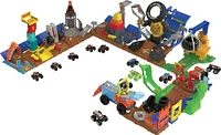 Hot WheelsMonster Trucks Arena Smashers Défi du CroqueTrésorCoffret