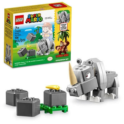 LEGO Super Mario Rambi the Rhino Expansion Set 71420 (106 Pieces)