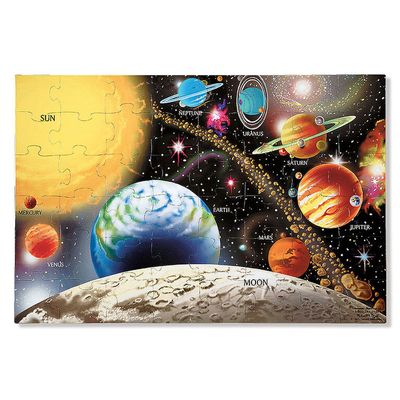 Melissa & Doug Solar System Floor Puzzle - 48 pieces - 60.96cm x 91.44cm