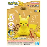 E Pokemon Model Kit QUIK SITTING PIKACHU