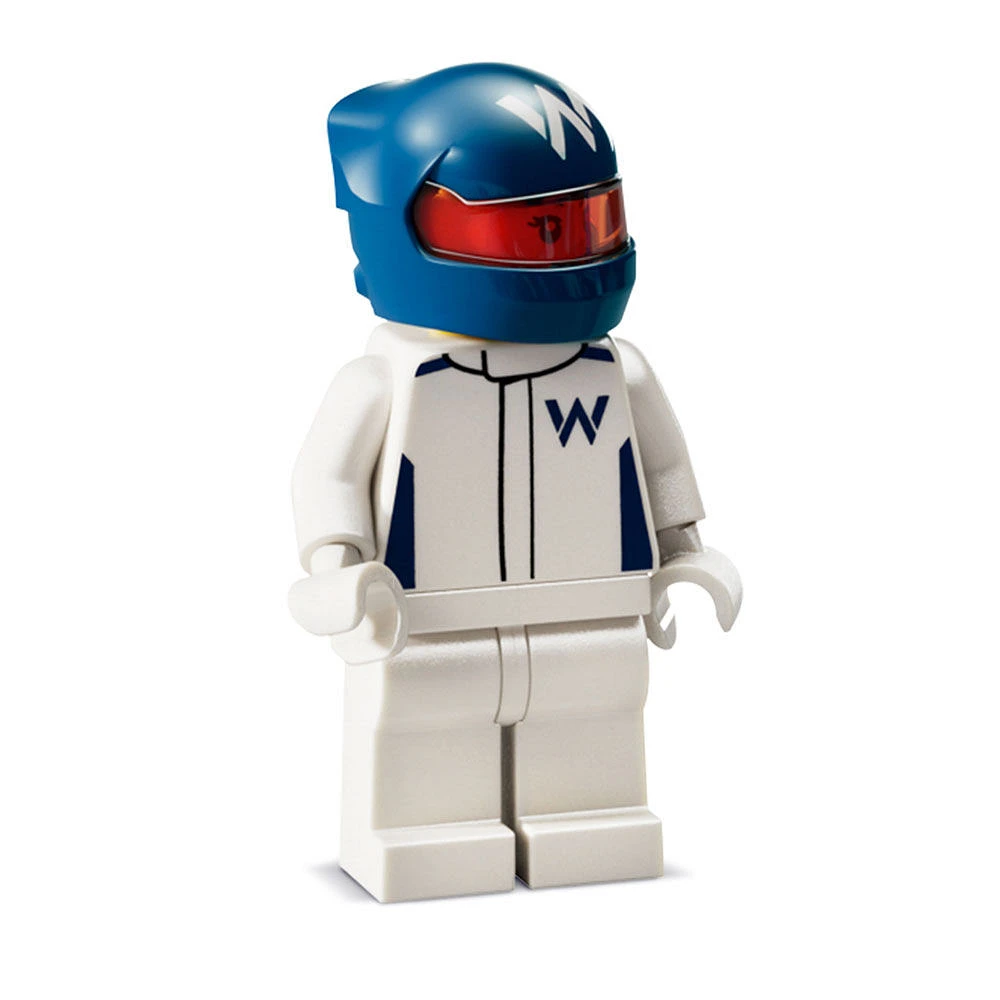 LEGO Speed Champions Voiture de course Williams Racing FW46 F1 , Ensemble de véhicule et de pilote 77249