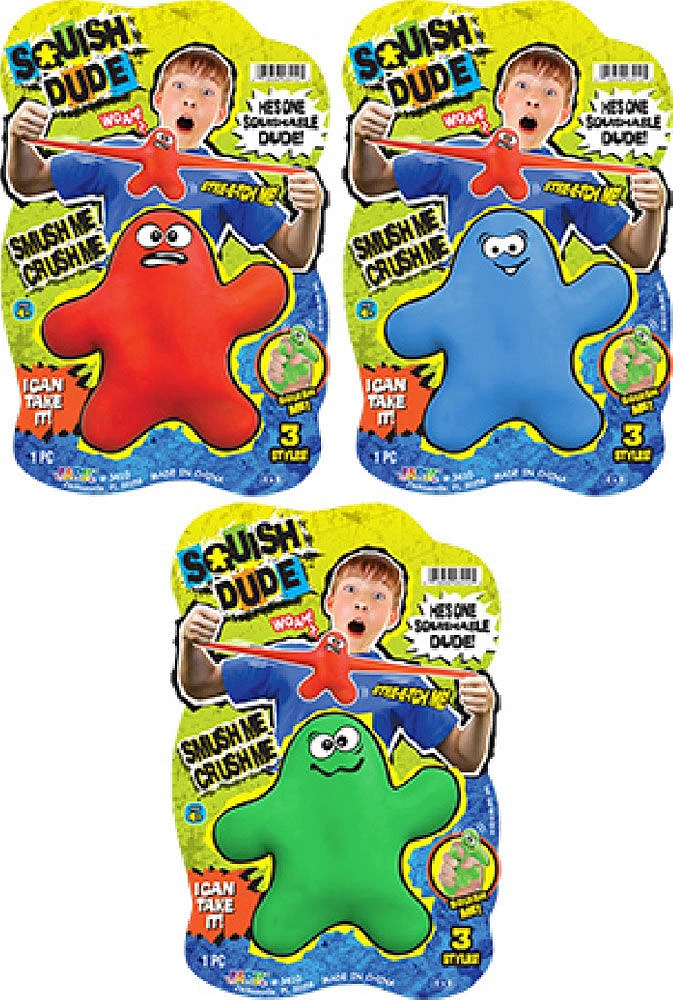 Squish Dude - English Edition - Assortment May Vary