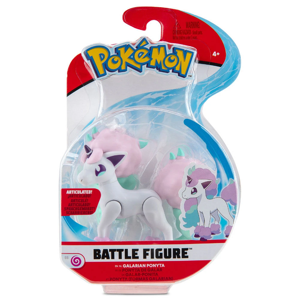 Paquet de figurine de combat Pokémon - Ponyta de Galar (Galarian Ponyta)