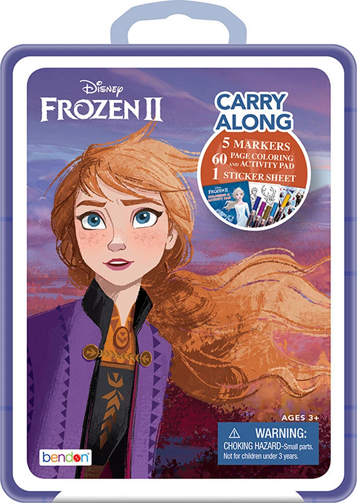 Étui de plastique à emporter Frozen II - Édition anglaise