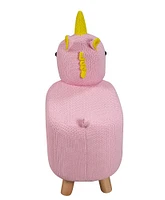 Kvell Unicorn Stool/Pink